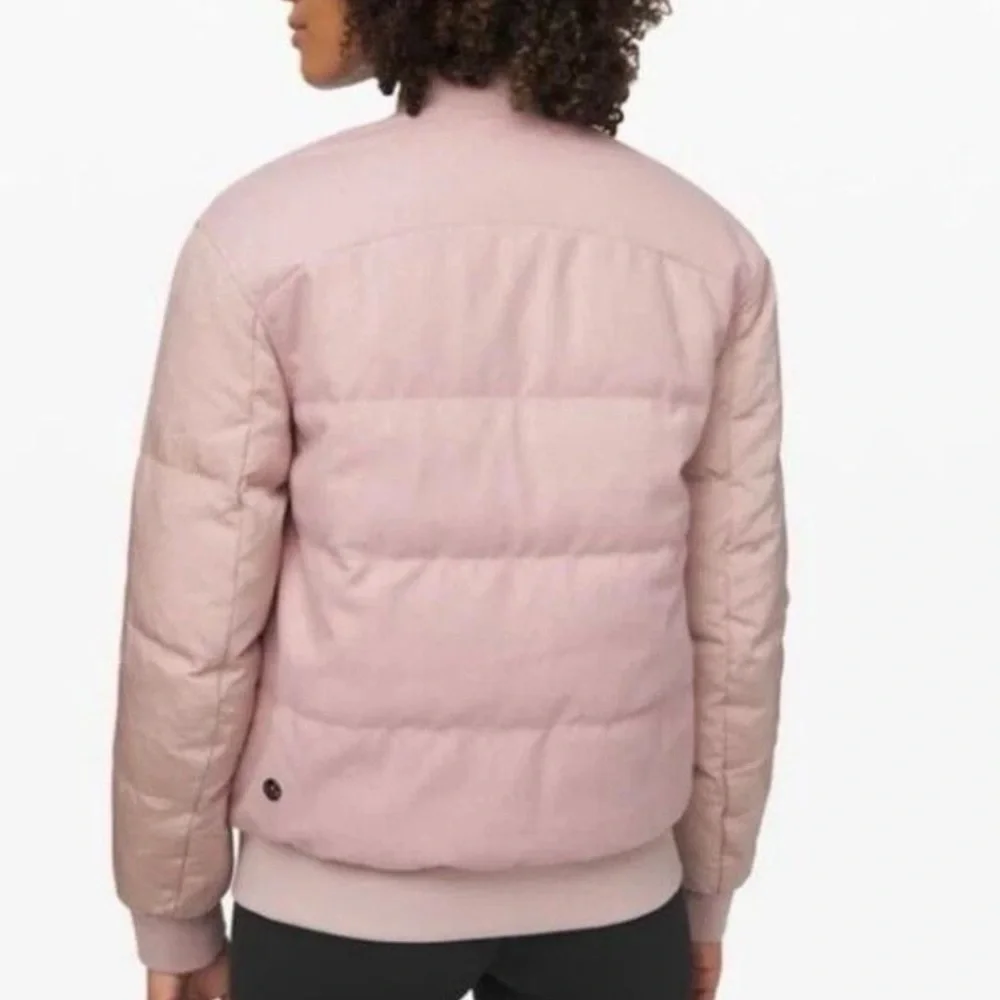 lululemon athletica Reversible Bomber Jacket - Porcelain Pink